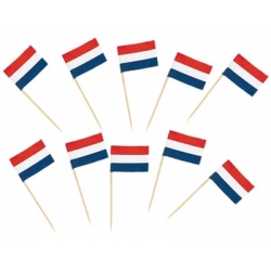 Holandia flaga wykałaczki z flagą pikery